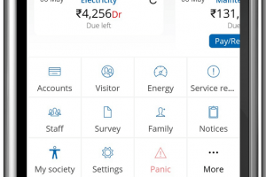 society-management app without ads and noise