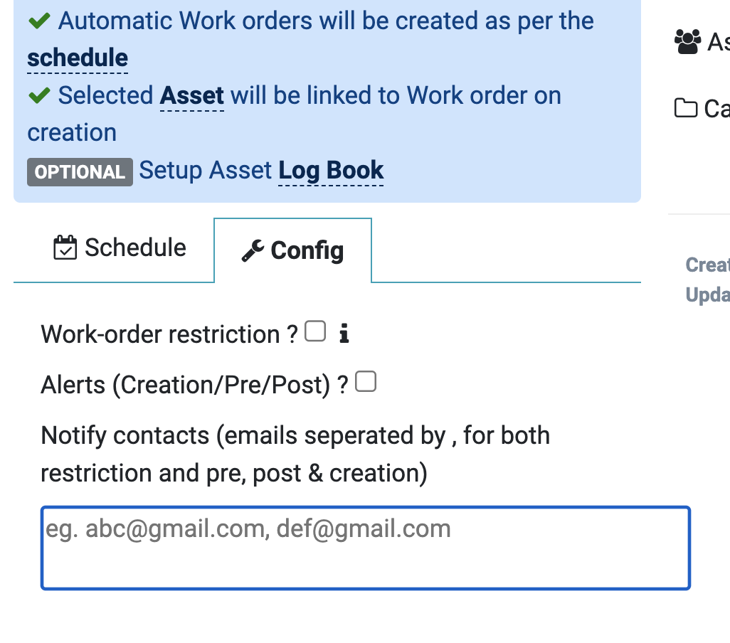 Notify alerts for threshold violations