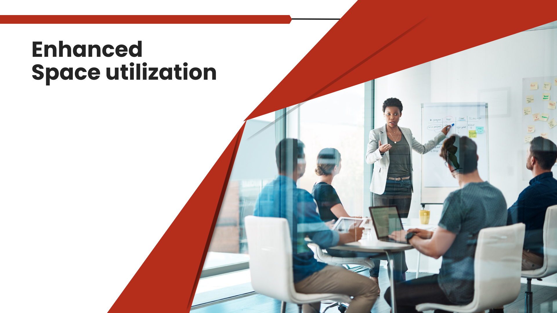 Enhanced Space utilization with IoT in facility management