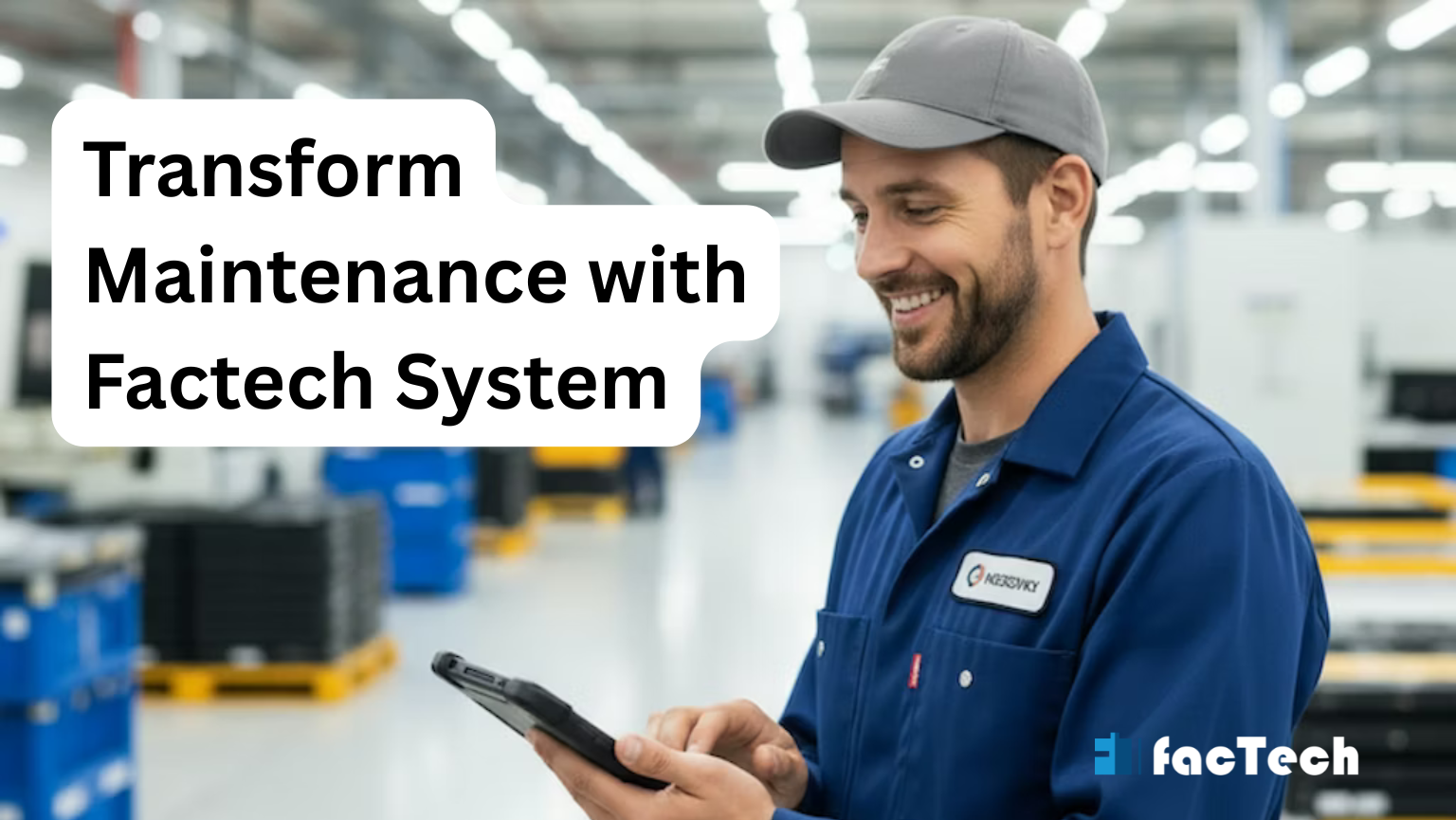 Transform Maintenance with Factech System by https://factech.ai/