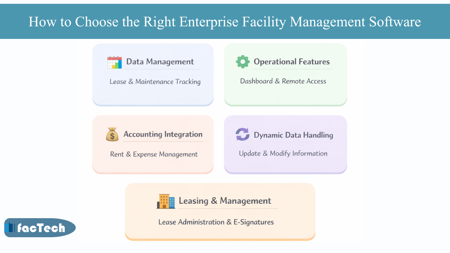 How to Choose the Right Enterprise facility management Software