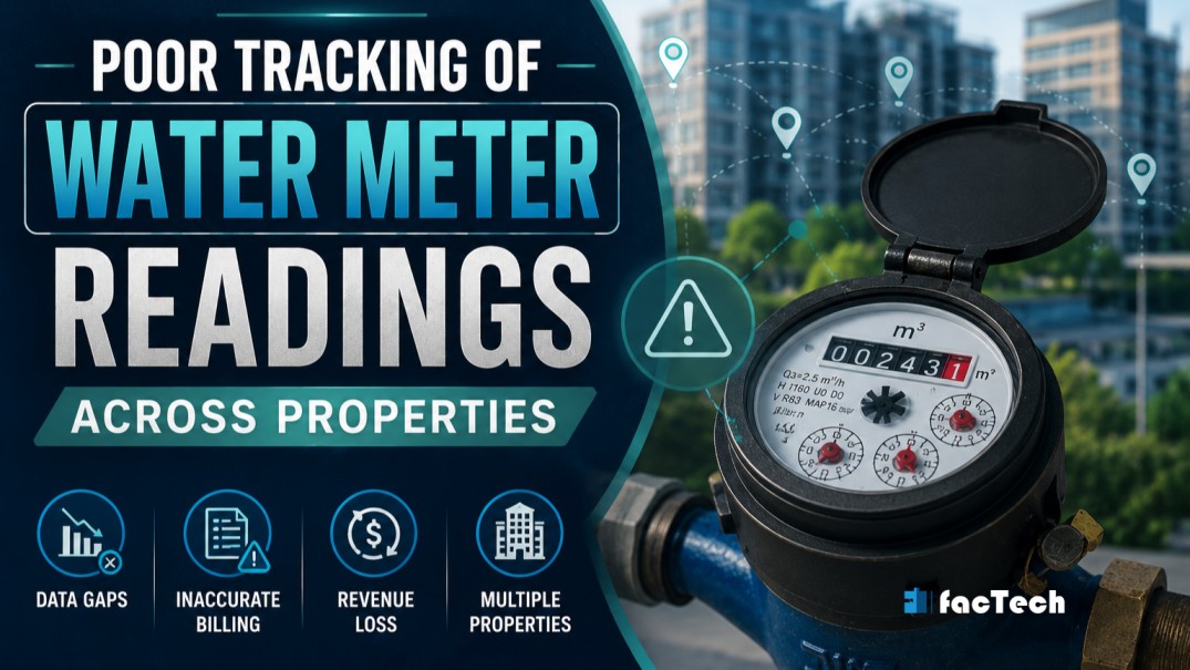 Poor Tracking of Water Meter Readings Across Properties