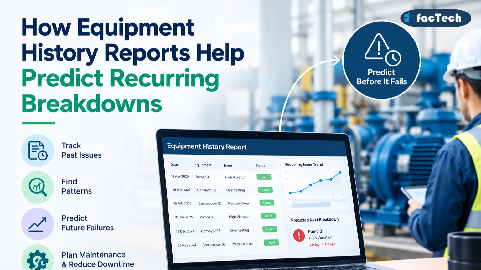 Equipment maintenance record